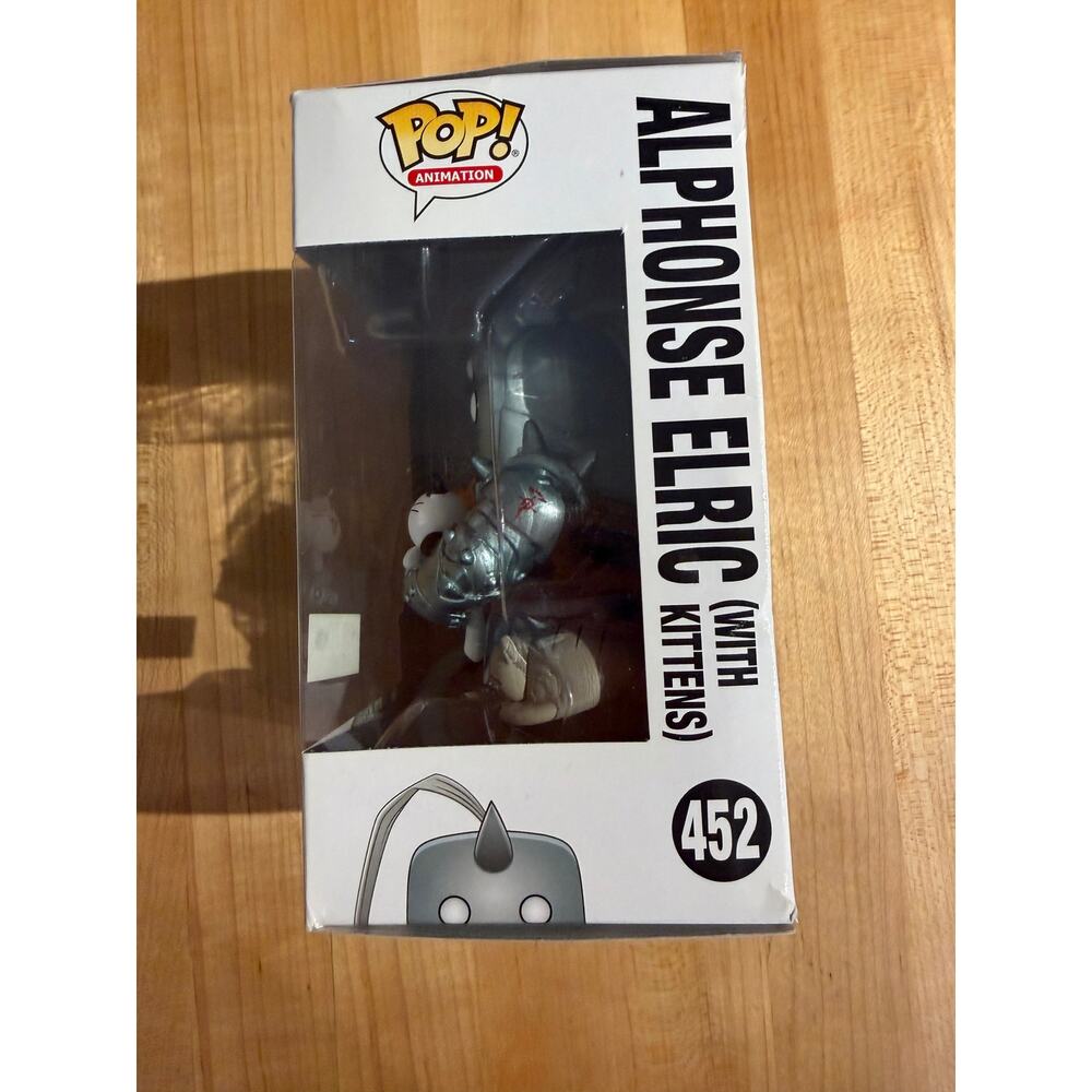Funko Pop! Fullmetal Alchemist Alphonse with Kittens #452 Hot Topic Exclusive - Picture 2 of 10